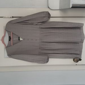 Gray primark flowy dress size 8 NWT